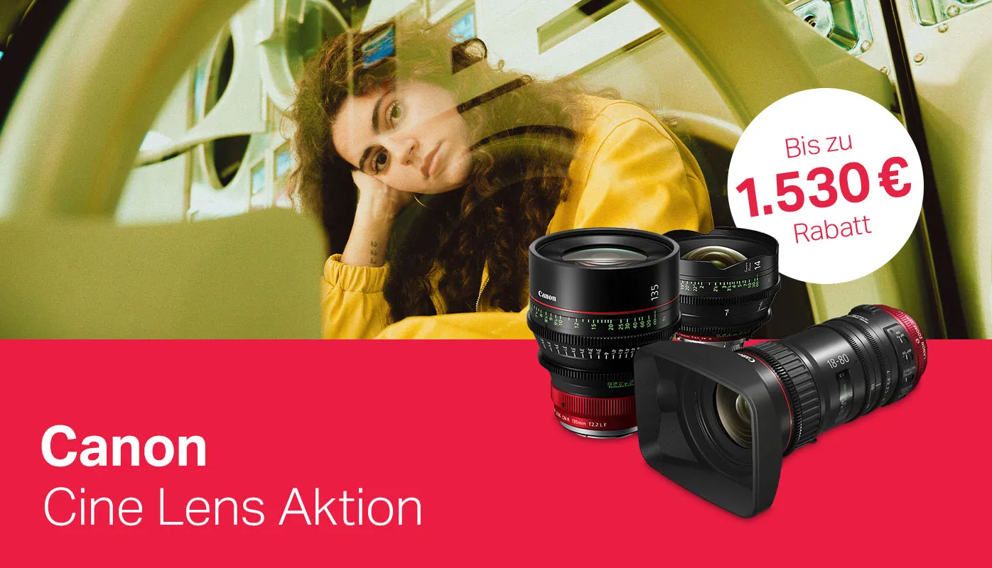 Canon Cine Lens Aktion
