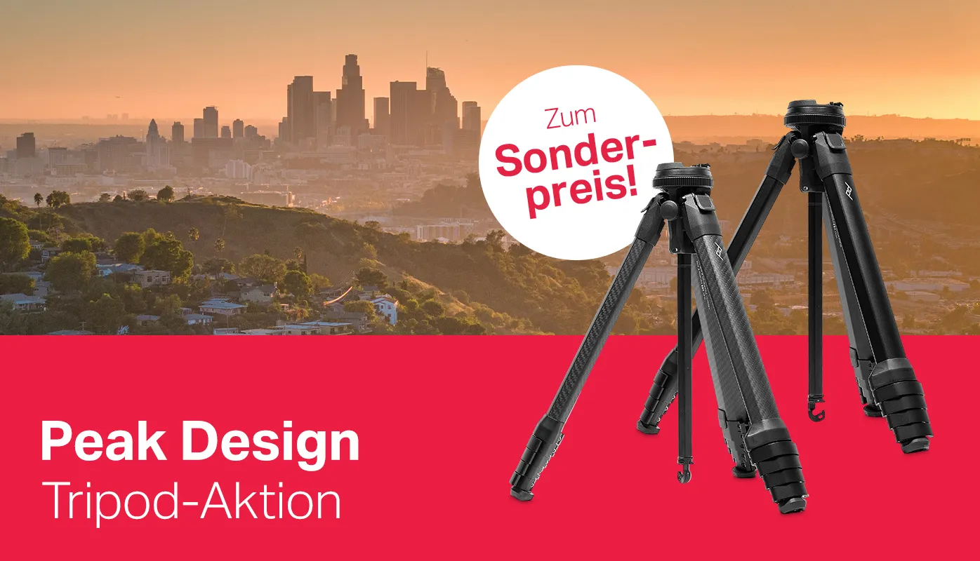 Peak Design Tripod-Aktion