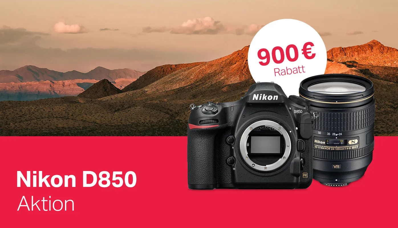 Nikon D850 Aktion