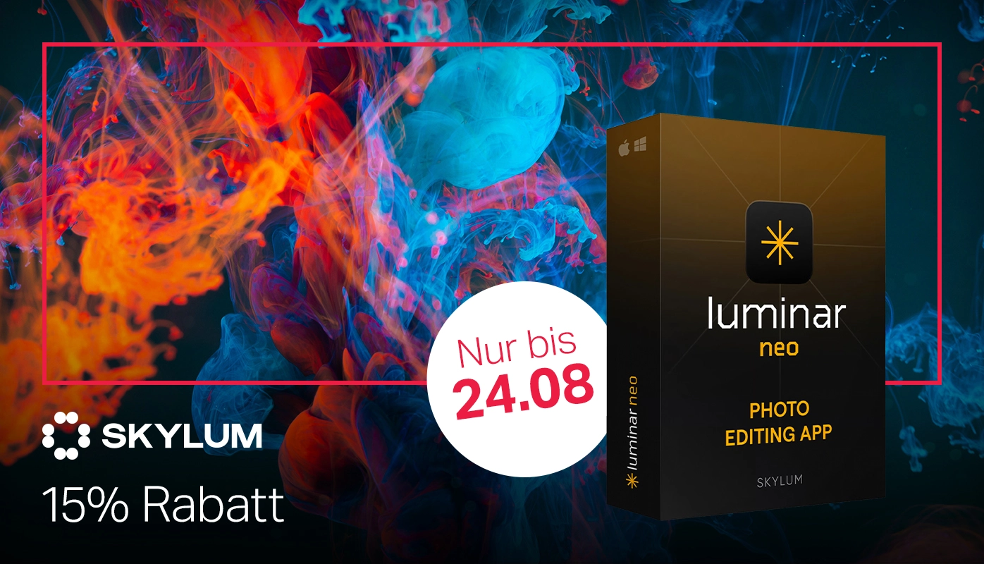 Skylum Luminar Aktion: 15% Rabatt