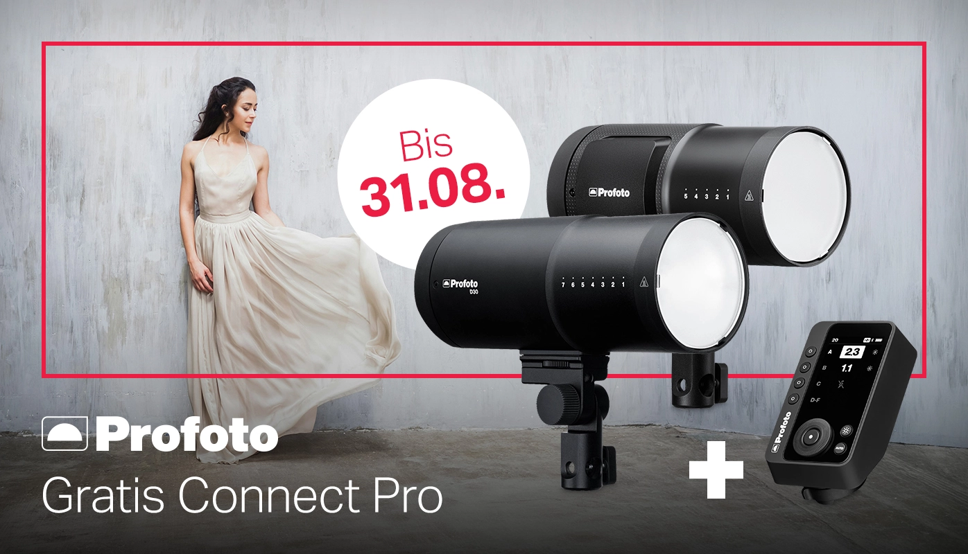 Profoto Zugabe-Aktion: Connect Pro gratis