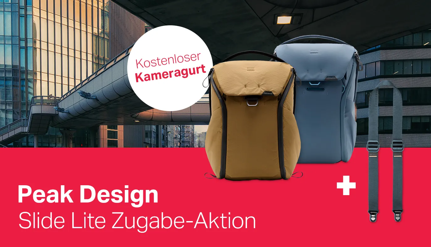 Peak Design Slide Lite Zugabe-Aktion