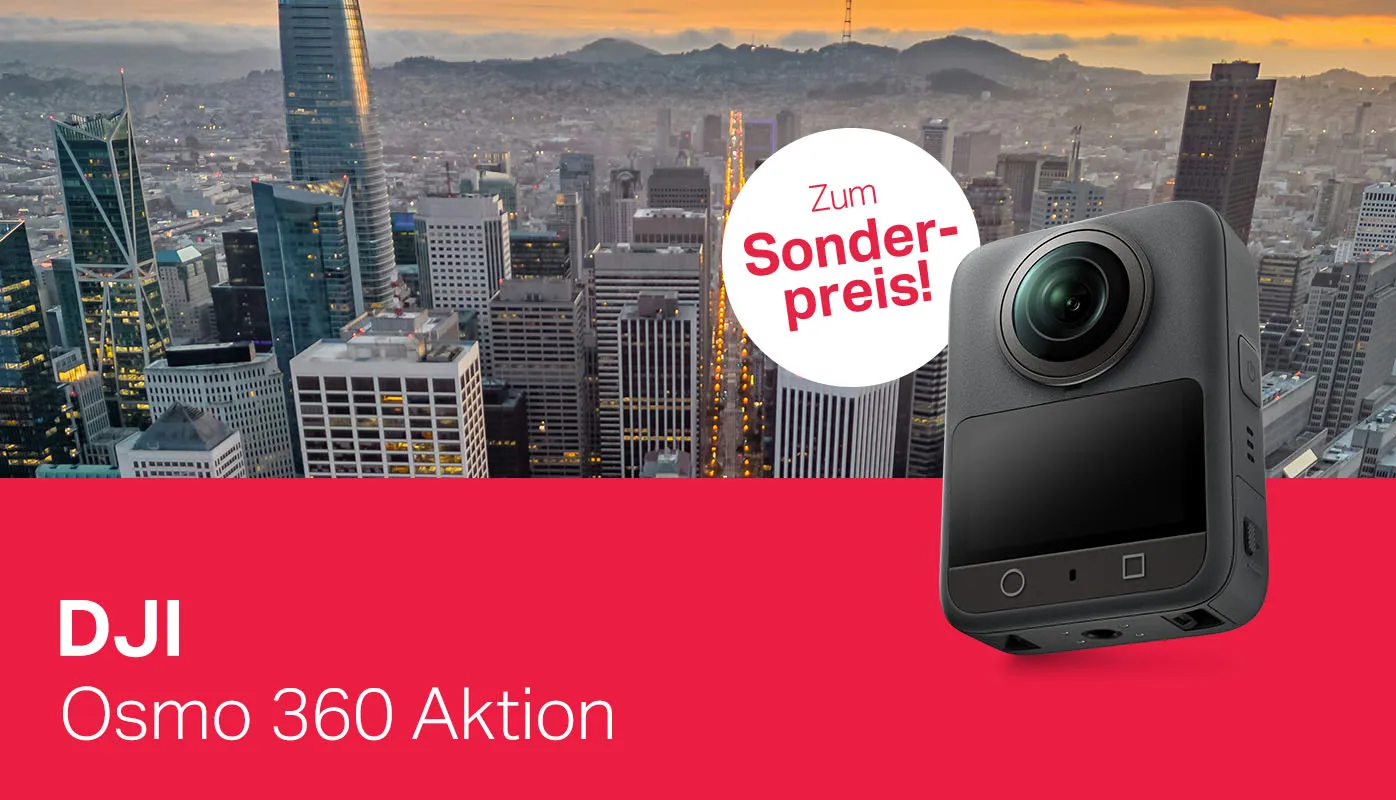 DJI Osmo 360 Aktion
