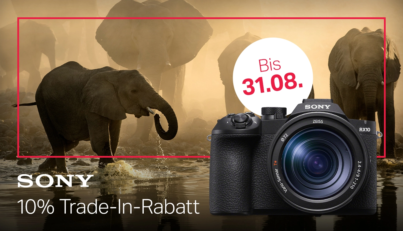 Sony RX10 V Trade-In-Aktion