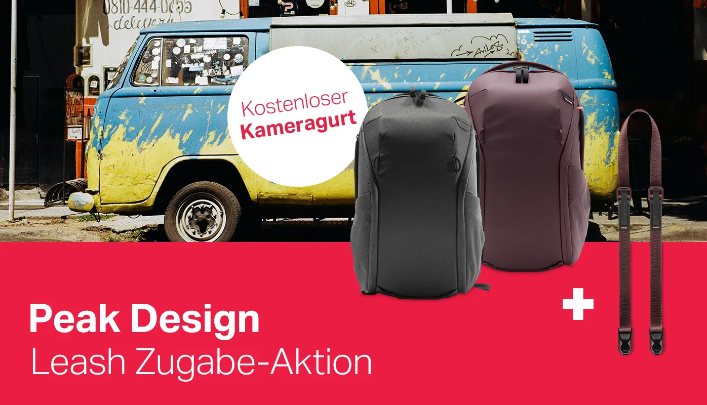 Peak Design Leash Zugabe-Aktion