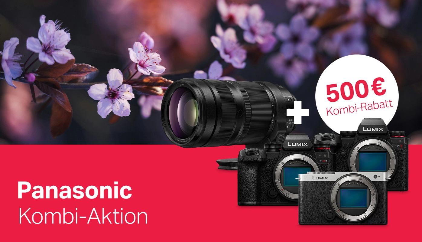 Panasonic Kombi-Aktion mit LUMIX S 100-500mm