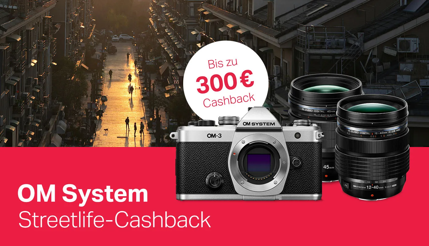 OM System Streetlife-Cashback