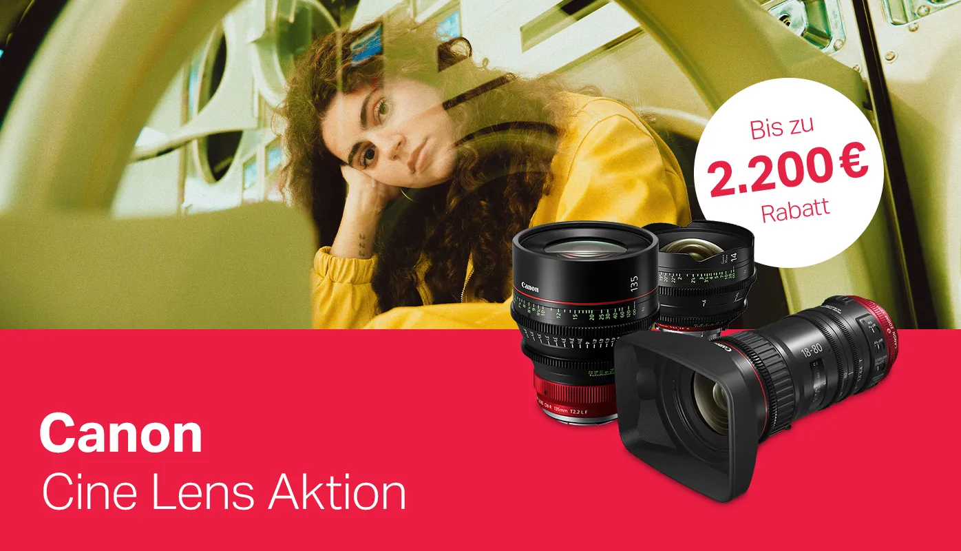Canon Cine Lens Aktion