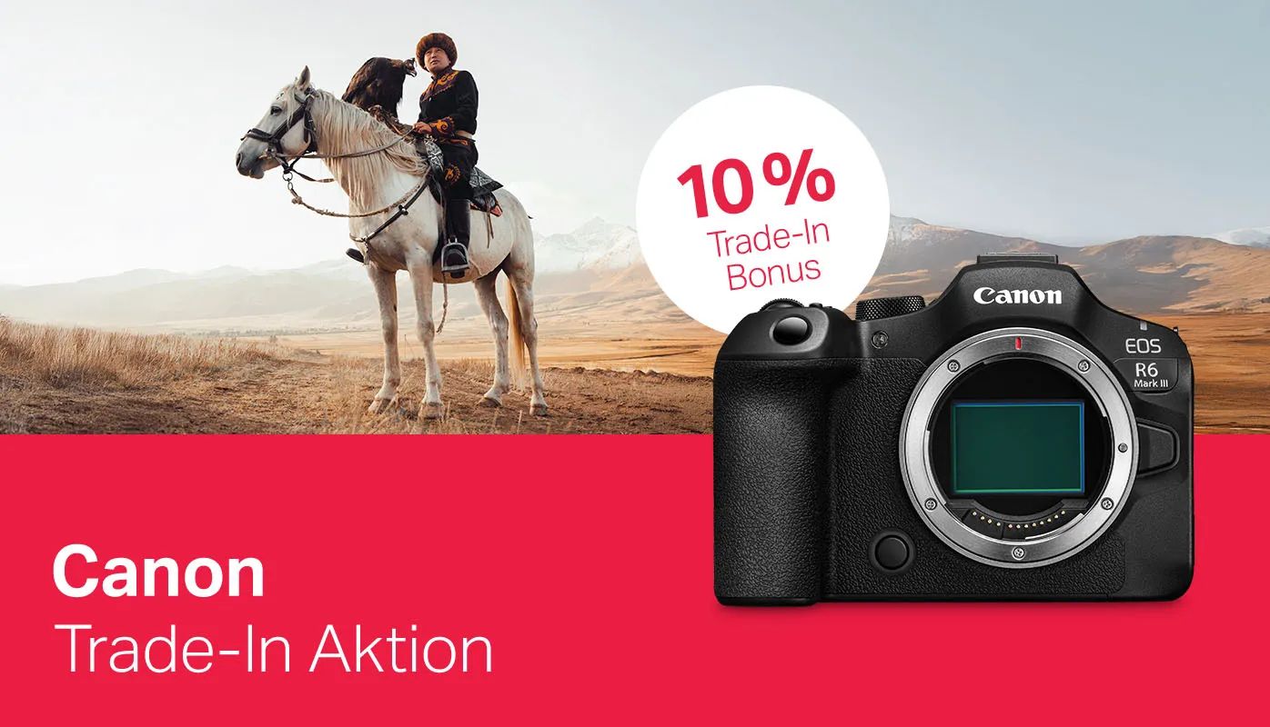 Canon Trade-In Aktion mit 10% Calumet Trade-In-Bonus