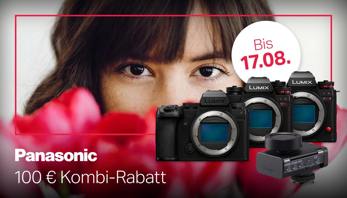 Panasonic Mikrofon-Aktion: 100 € Kombi-Rabatt