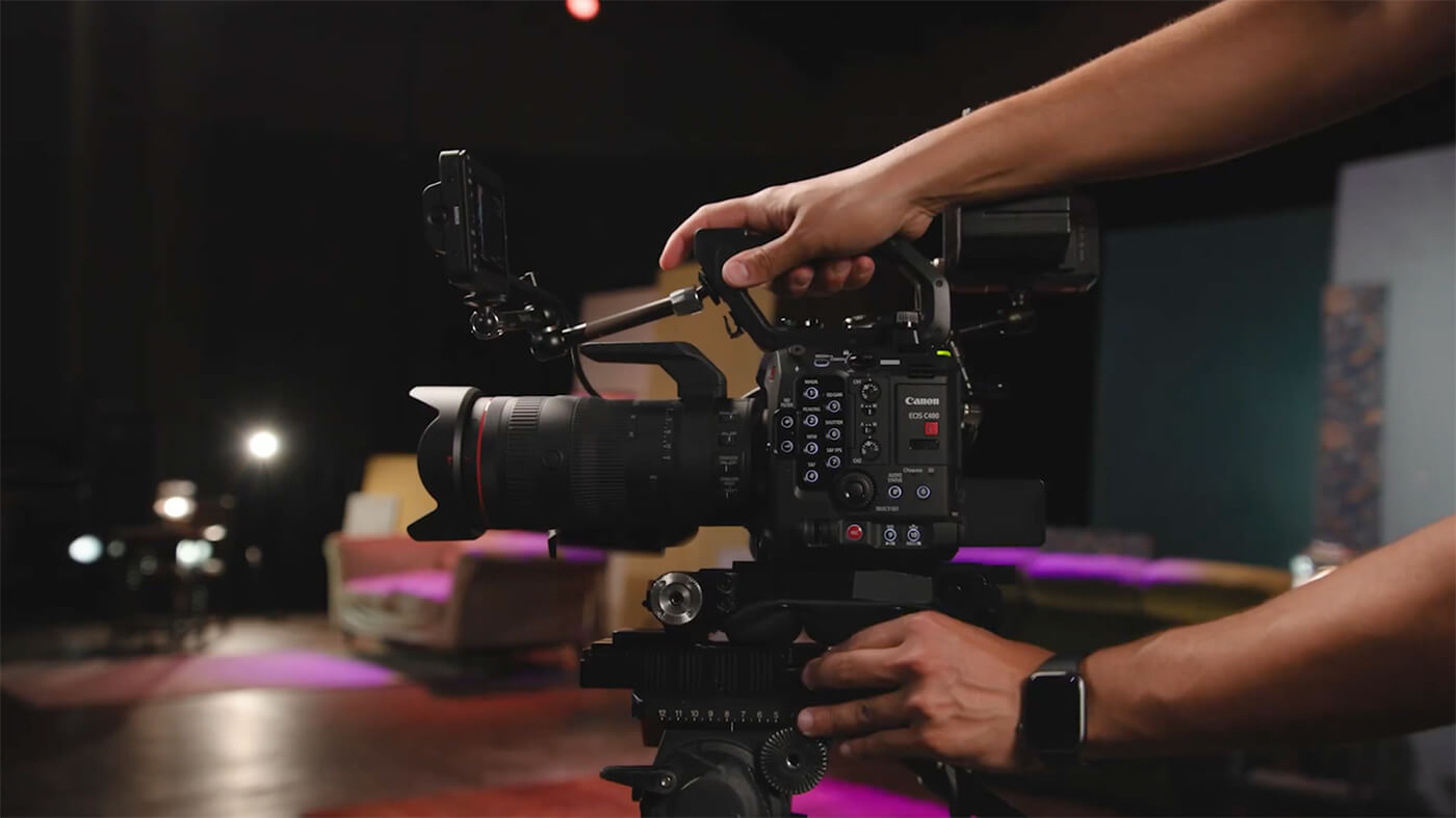 Canon EOS C400 Im Einsatz