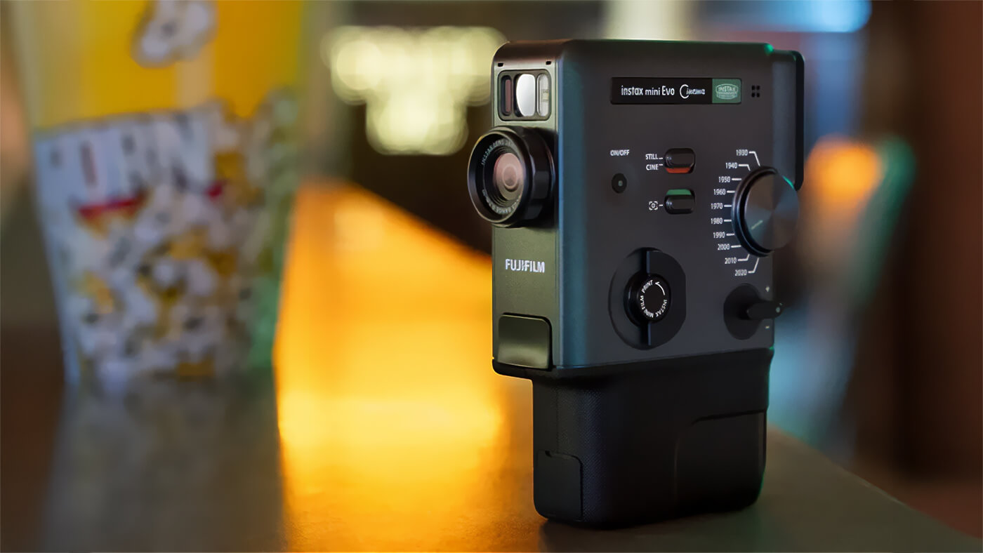Fujifilm Instax Mini Evo Cinema - Sofortbild mit Kino-Ambitionen