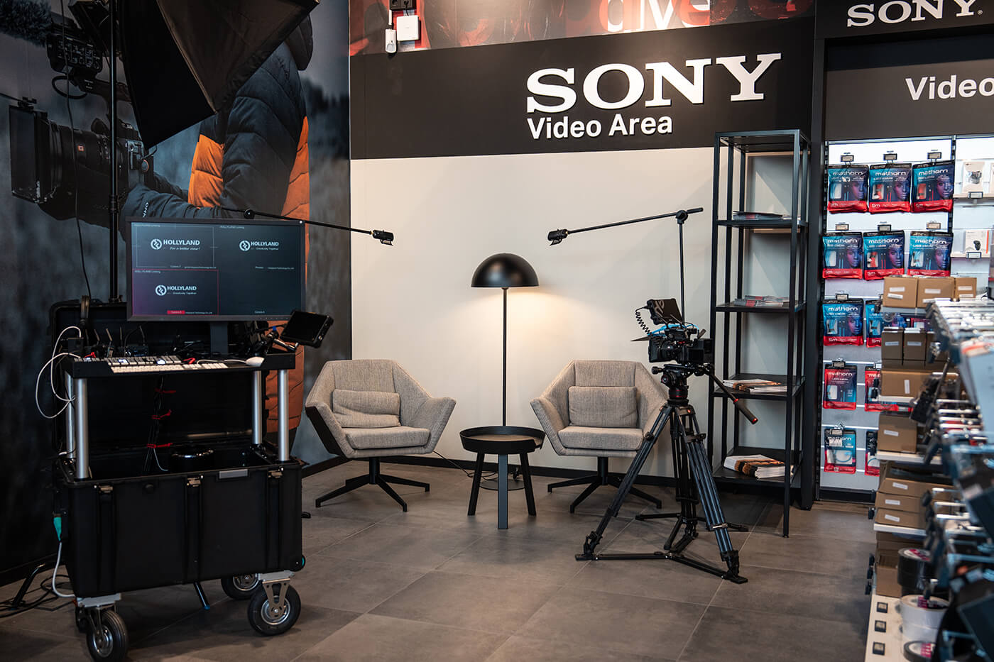 Calumet Filiale München Sony Streaming Area