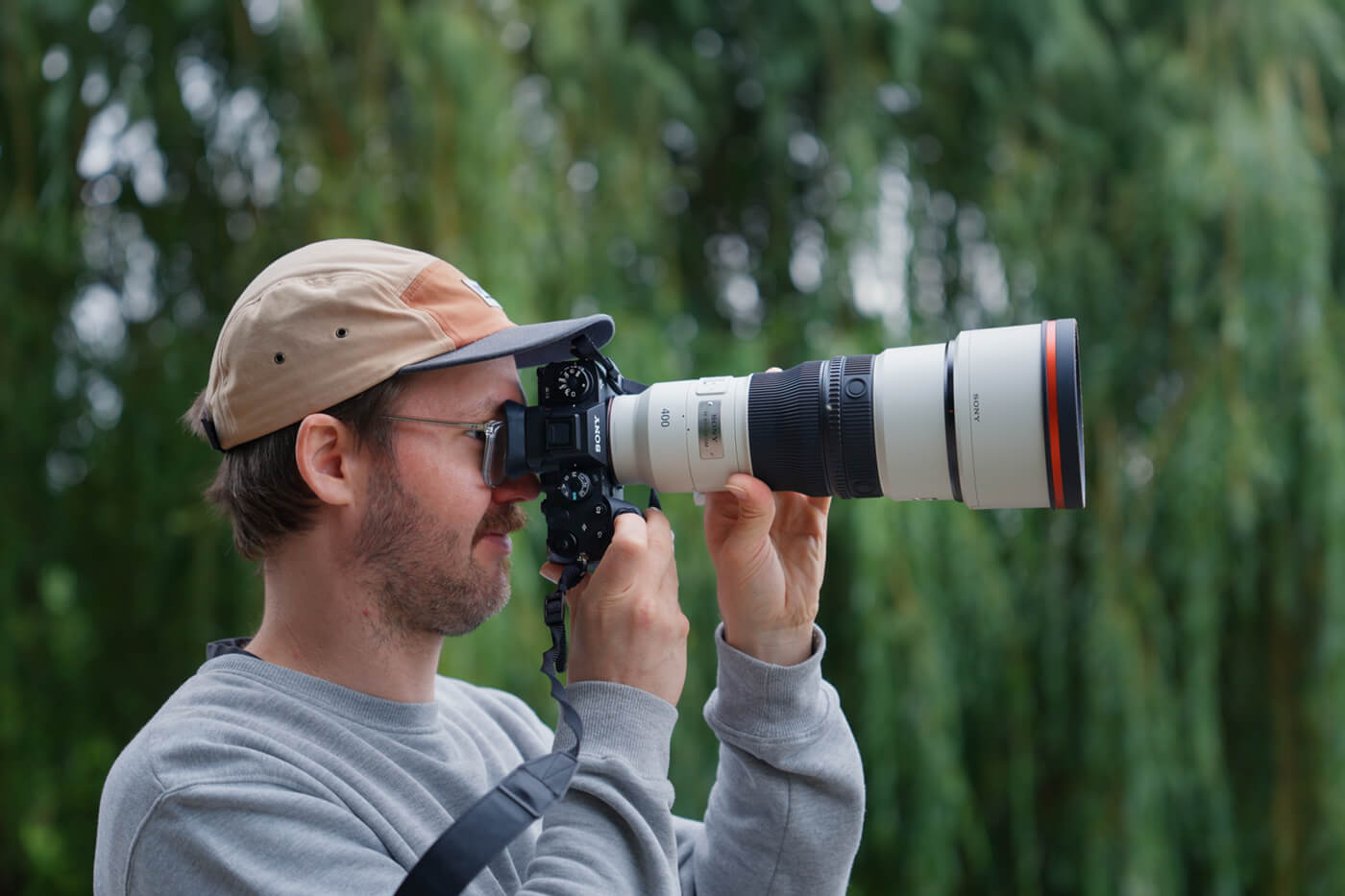 Handling Sony FE 400mm f4.5 GM OSS
