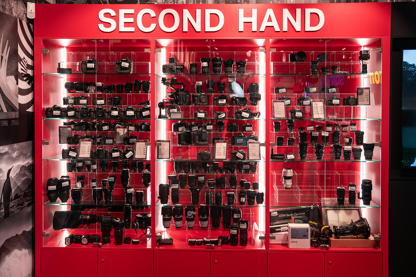 Calumet Filiale München Second Hand Bereich