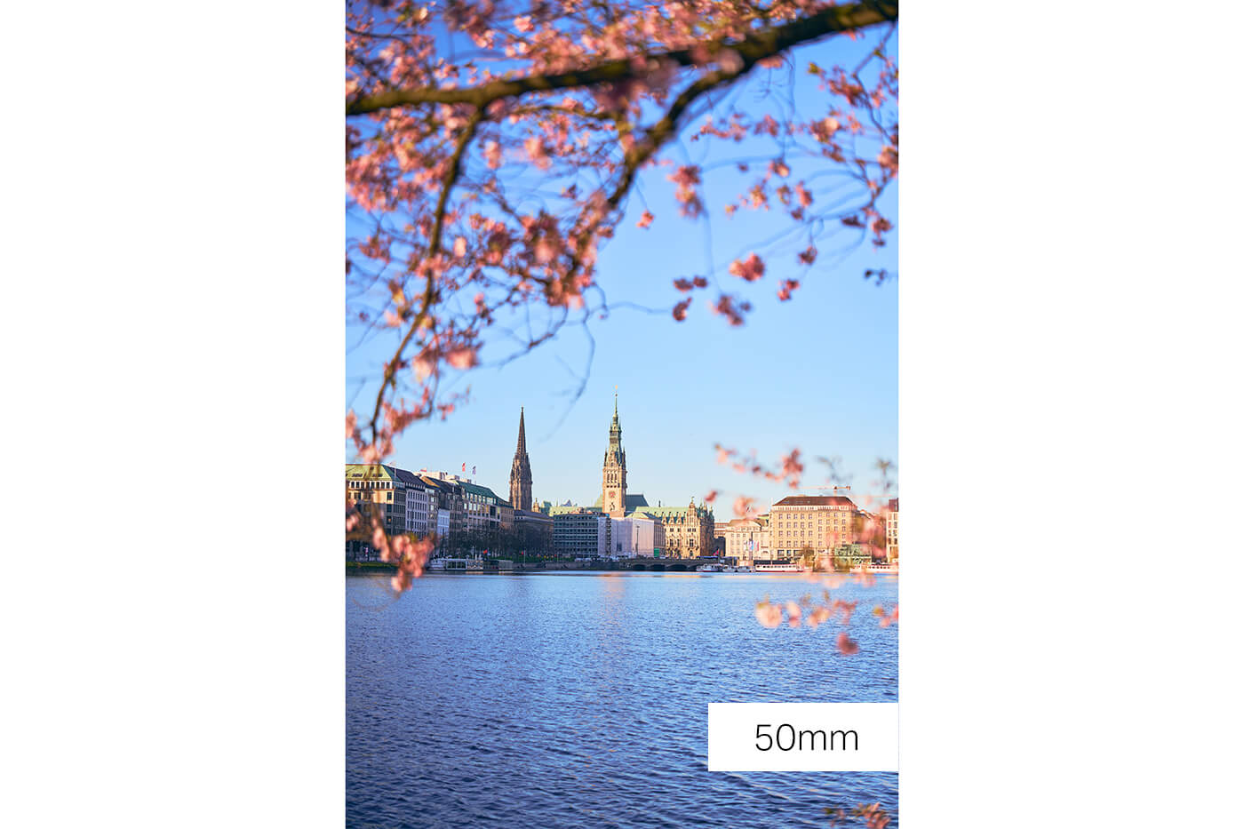 Sony FE 50-150 mm f2 City mit 50mm