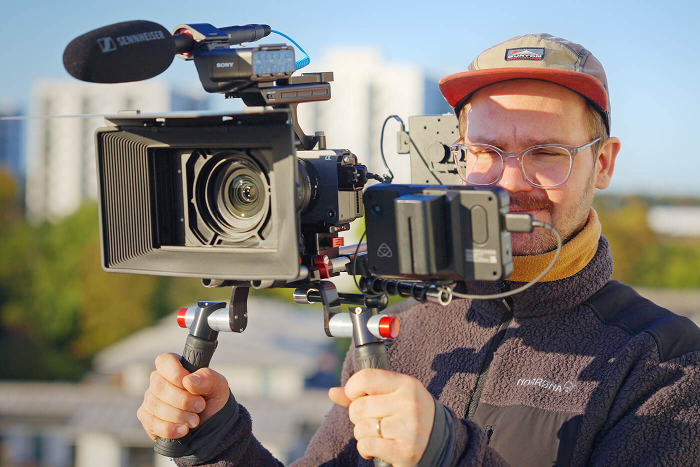 Das perfektes Shoulder Rig für die Sony FX-30 ist fertig
