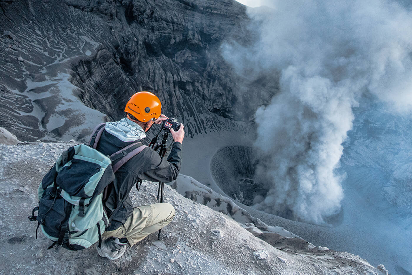 Fotografie im Vulkan