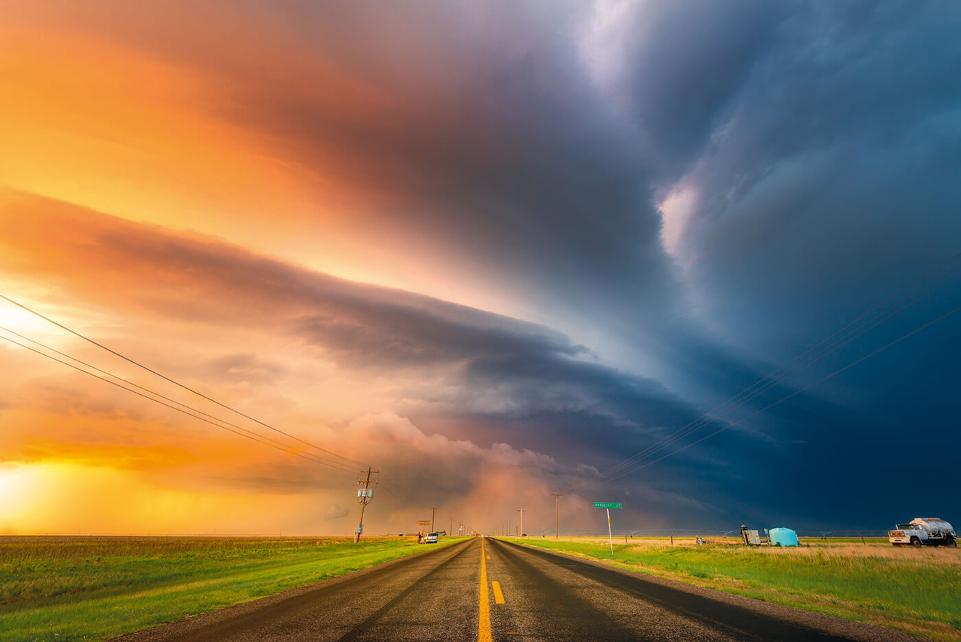 Wetter Fotografie in den USA