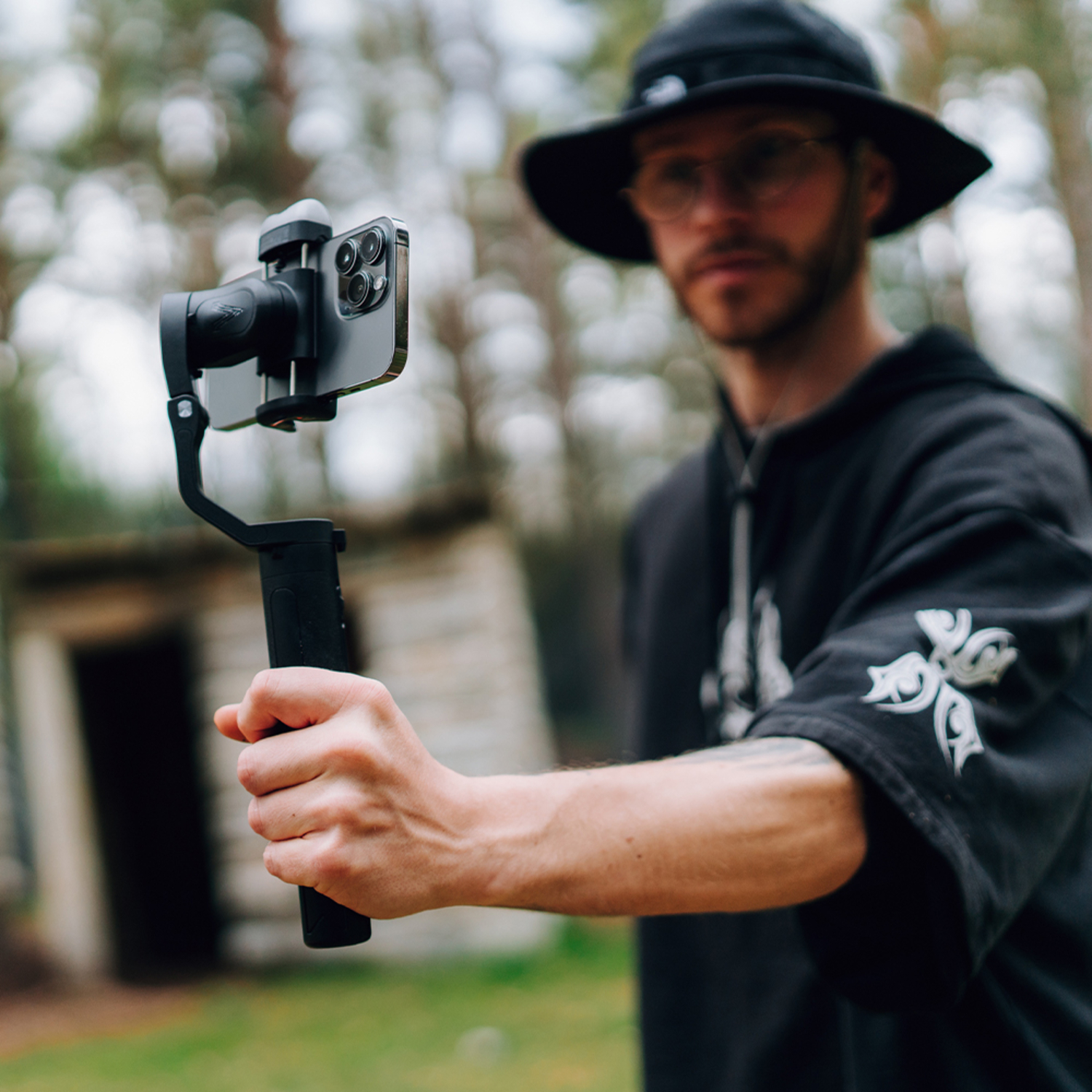 Perfekt für Selbstportraits: der Hohem iSteady V2s Gimbal
