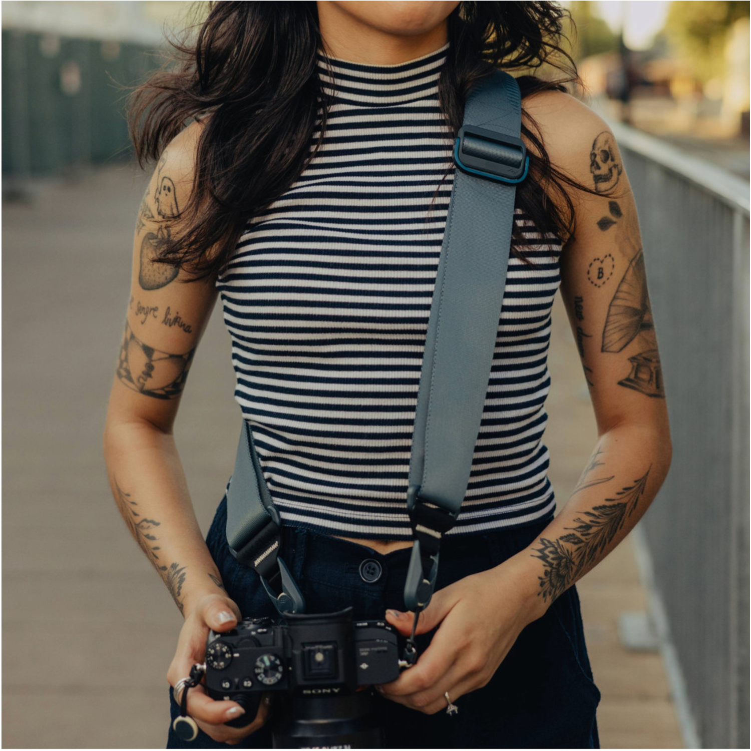 Der Slide von Peak Design trägt Kameras bis 90kg.