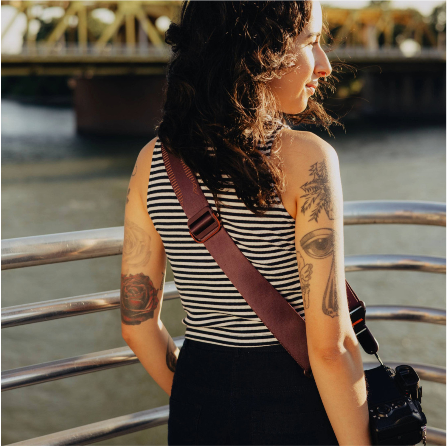 Der Slide von Peak Design trägt Kameras bis 90kg.