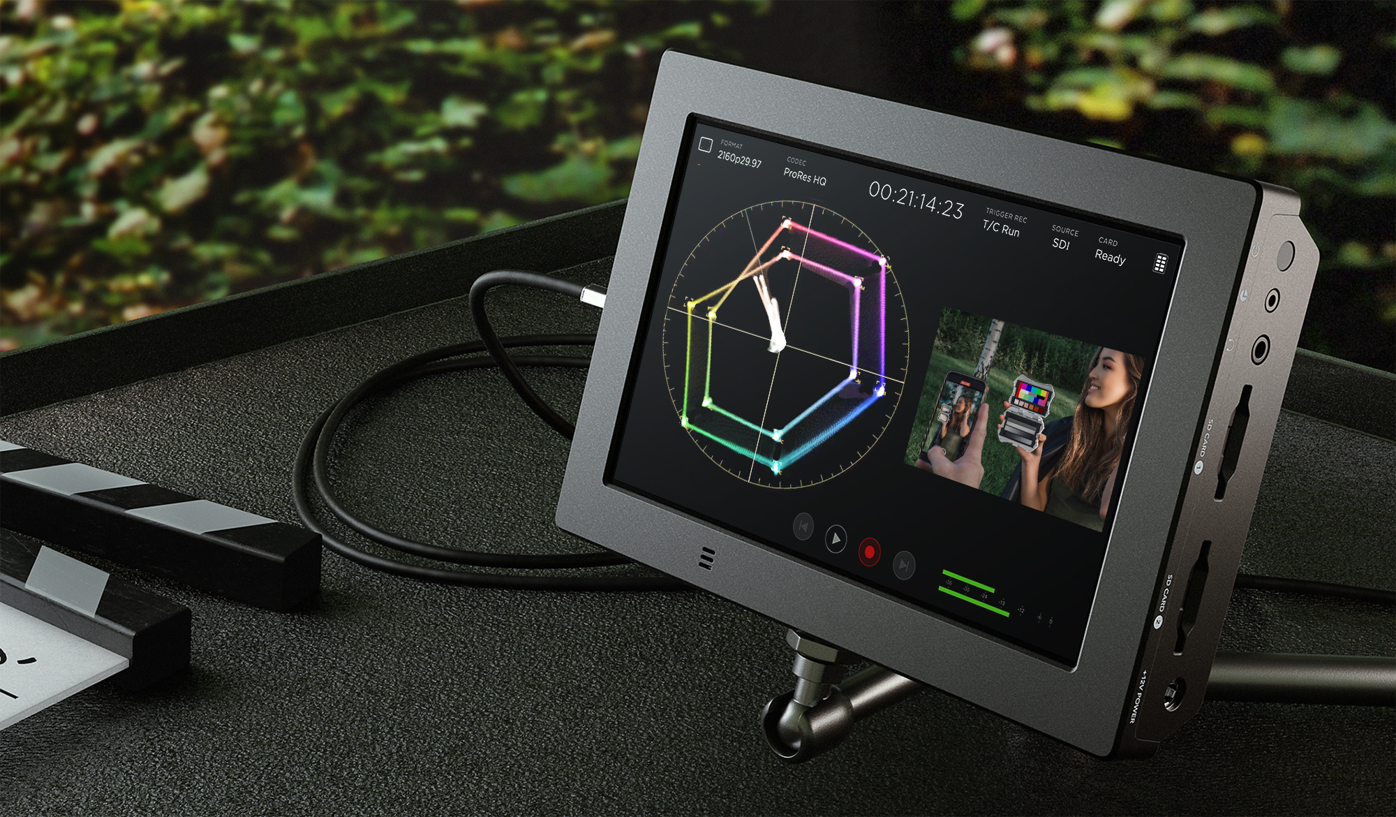 Einzigartige Farbmusterkarte