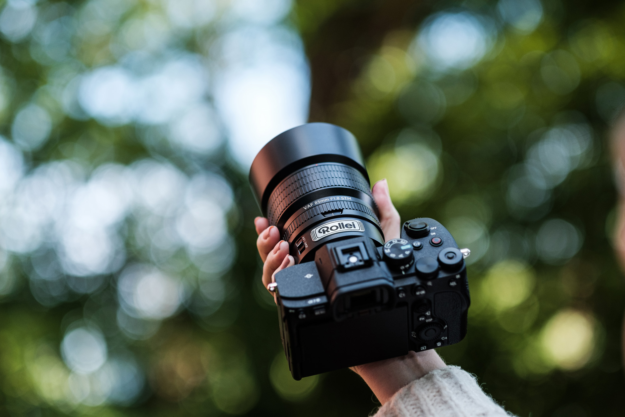 85mm klassische Festbrennweite von Rollei