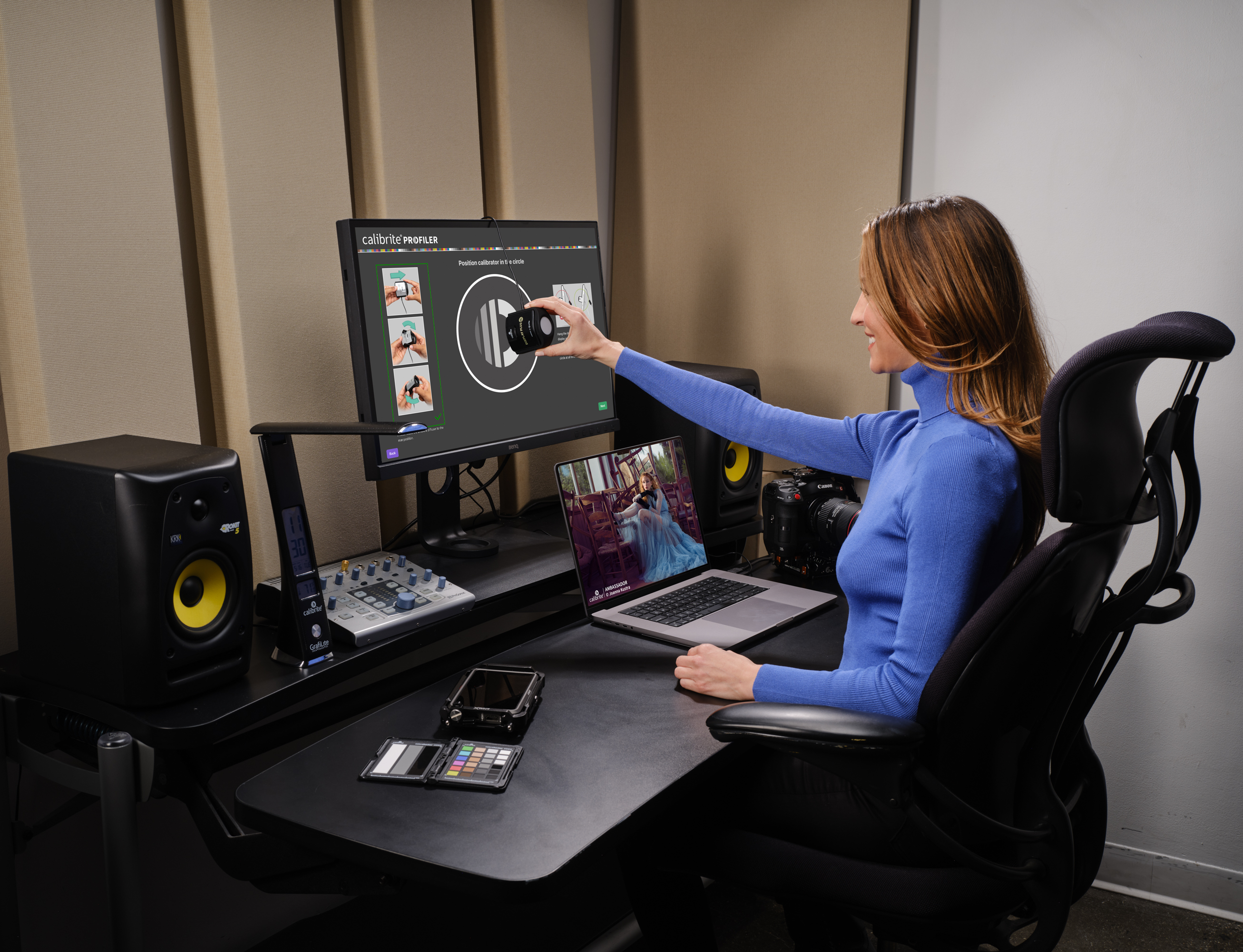 Projektor-Kalibrierung