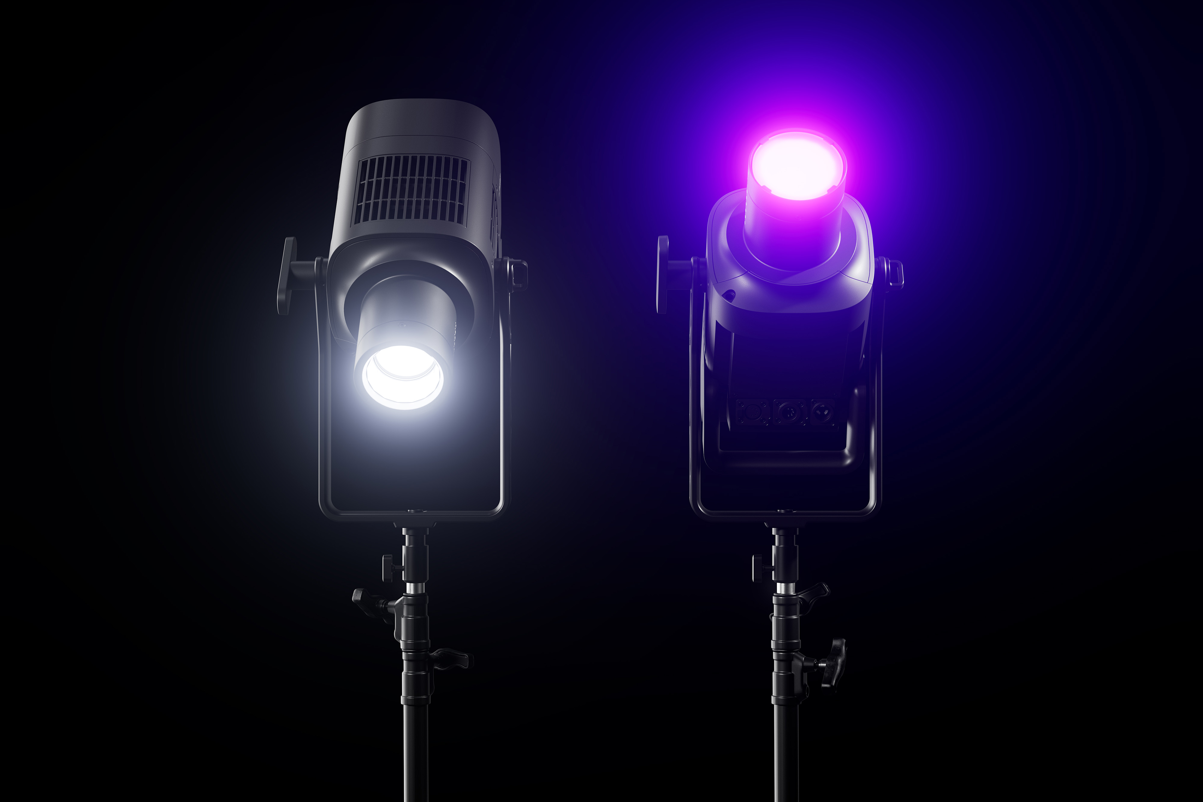 Ideale Scheinwerfer für jede kreative Umgebung: Profoto L600C und L600D.