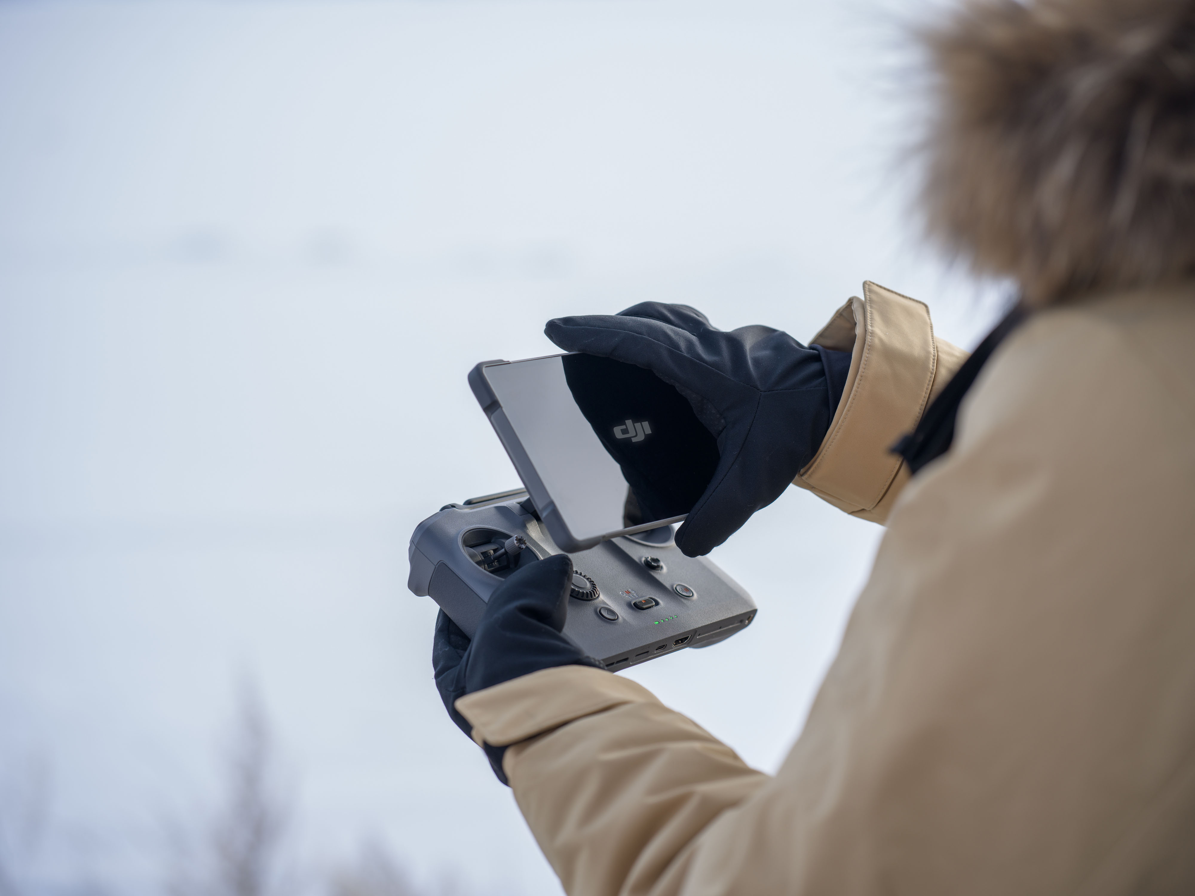 Bewegliches Display des RC Pro 2 von DJI