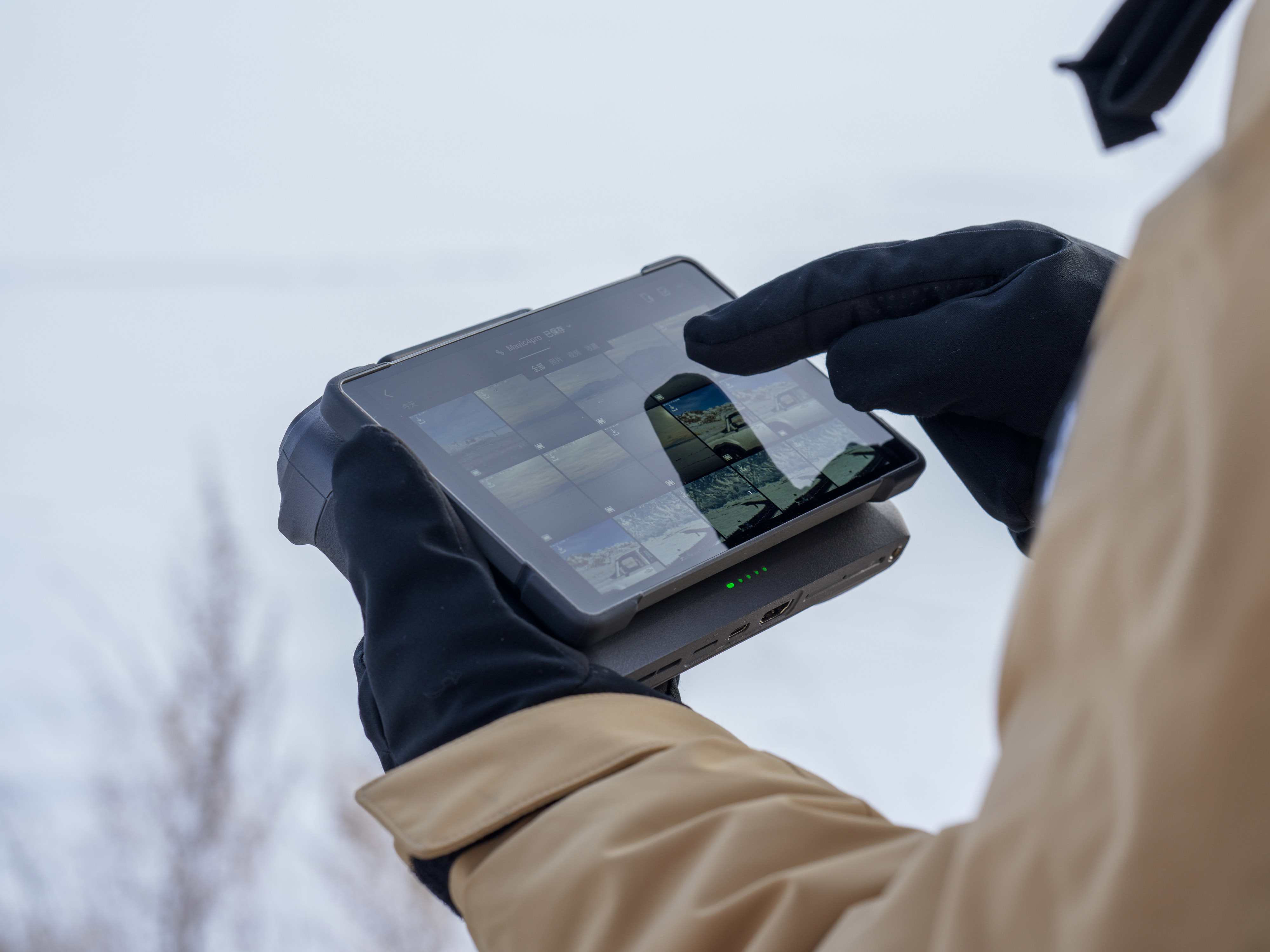 Außergewöhnliche Bildqualität auf dem Display des RC Pro 2