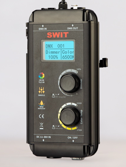 LCD-Bildschirm und Knöpfe