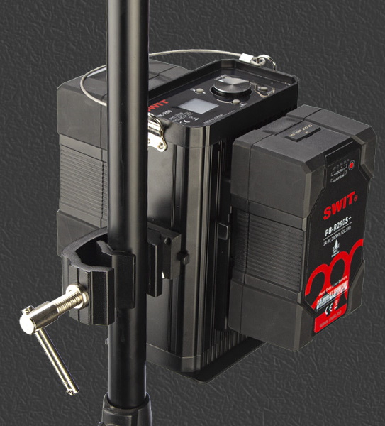 Installation mit zwei Batterien