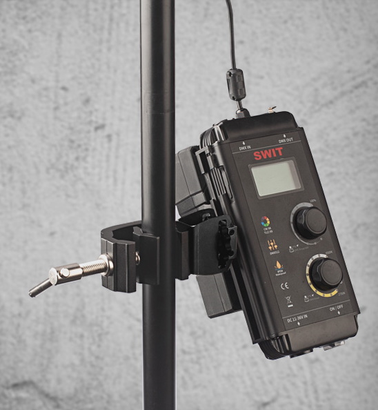 Lichtstativ-Klemme