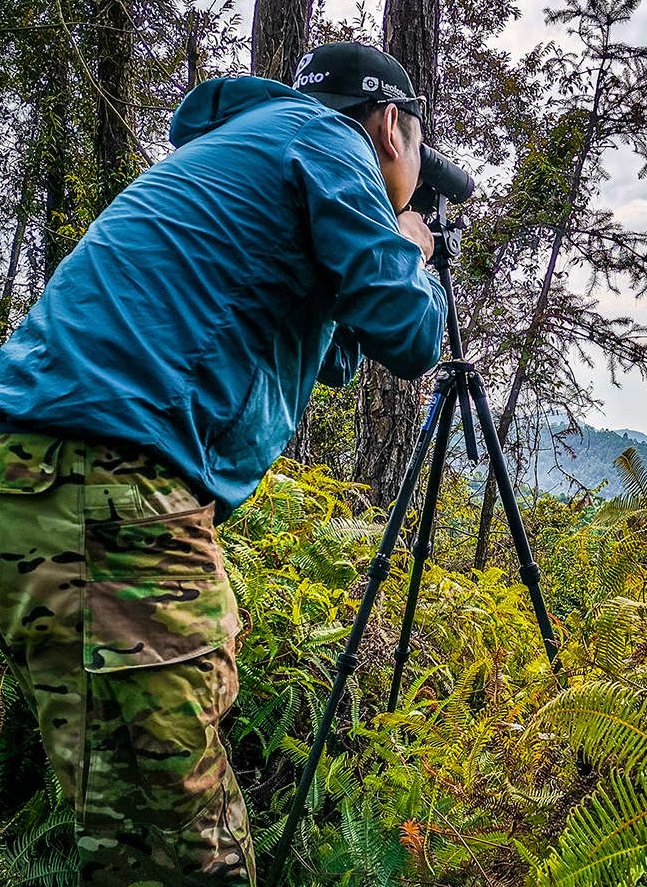 Ruhiges Beobachten mit sicherem Stativ