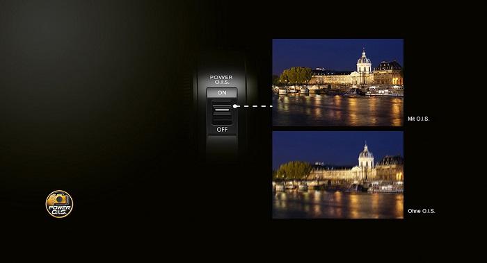 Optischer Bildstabilisator O.I.S.