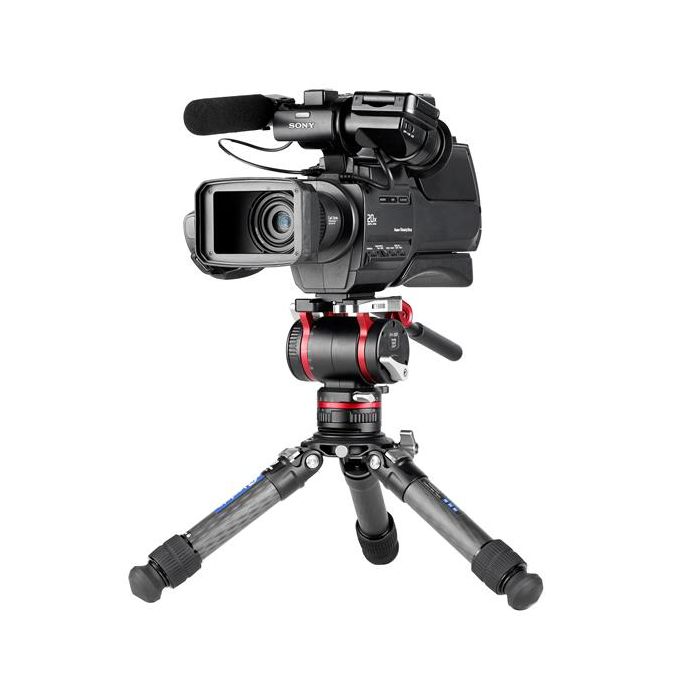 Mit Halbschale für Video-Kameras