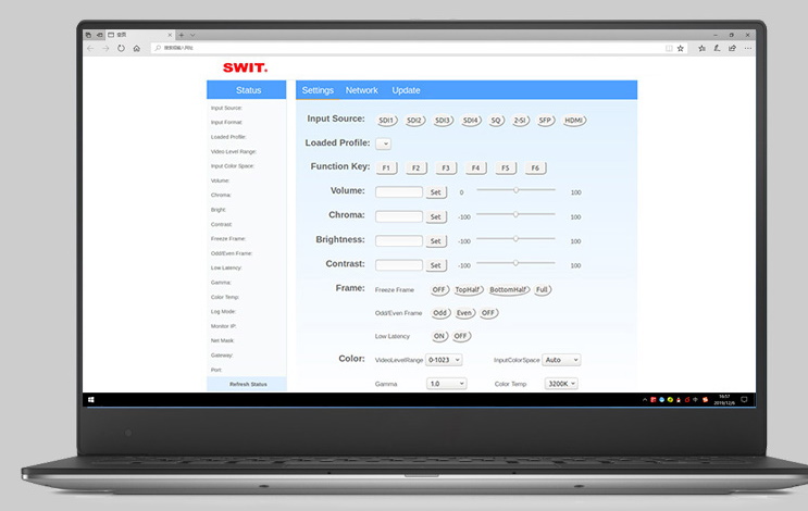 Webserver IP-Fernsteuerung
