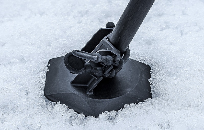 Ideal für Schnee und Sand