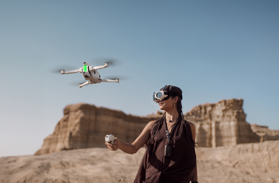 Insta360 Antigravity A1 mit 8K-360°-Panorama-Videos