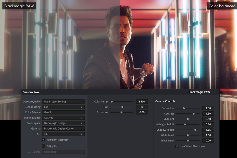 RAW-getriebene Bilderfassung mit der Blackmagic URSA Mini Pro 12K