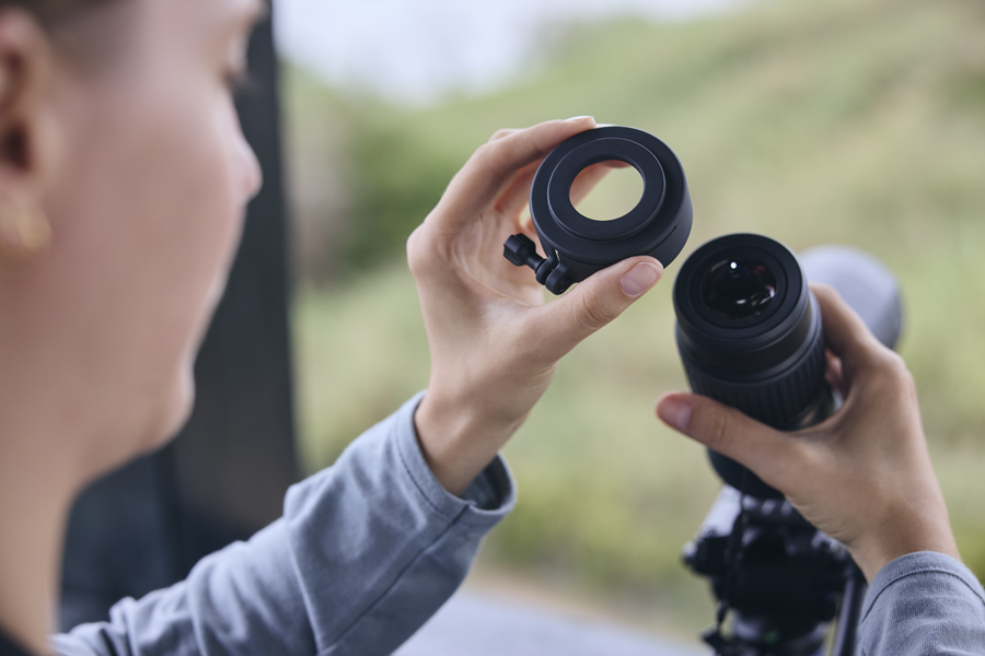Der Zeiss Okular Adapter für das Conquest Apia 65