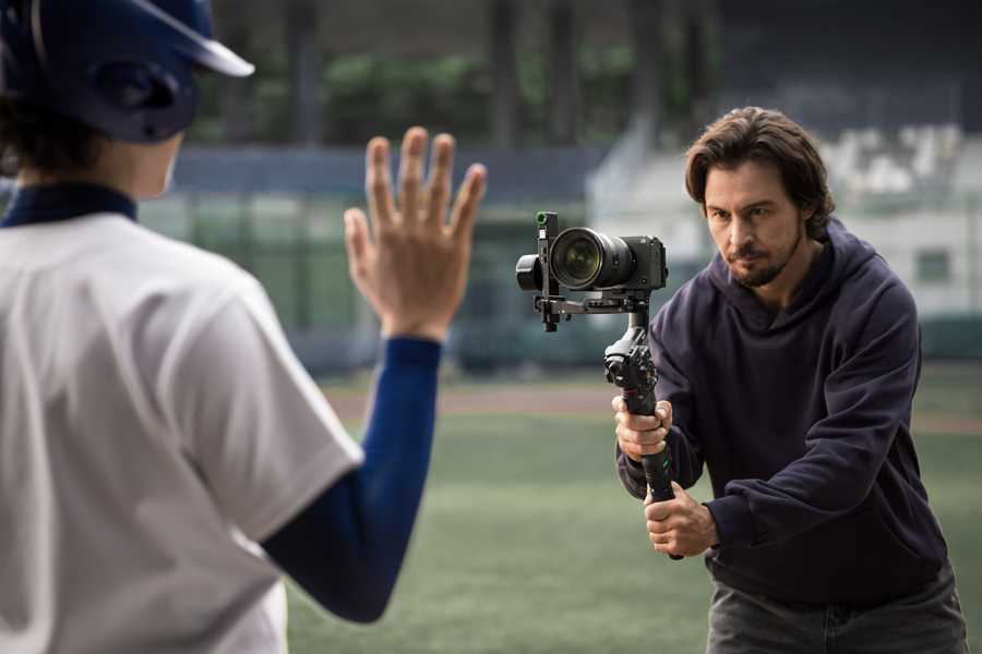 Sportaufnahmen mit dem DJI RS 5