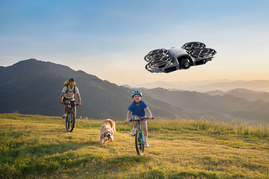 DJI Neo 2 mit omnidirektionaler Hinderniserkennung