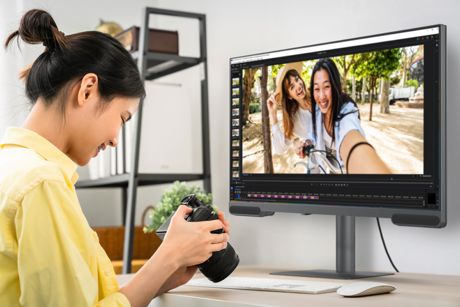 BenQ PV3200U ist der perfekte Monitor für Video Bearbeitung.