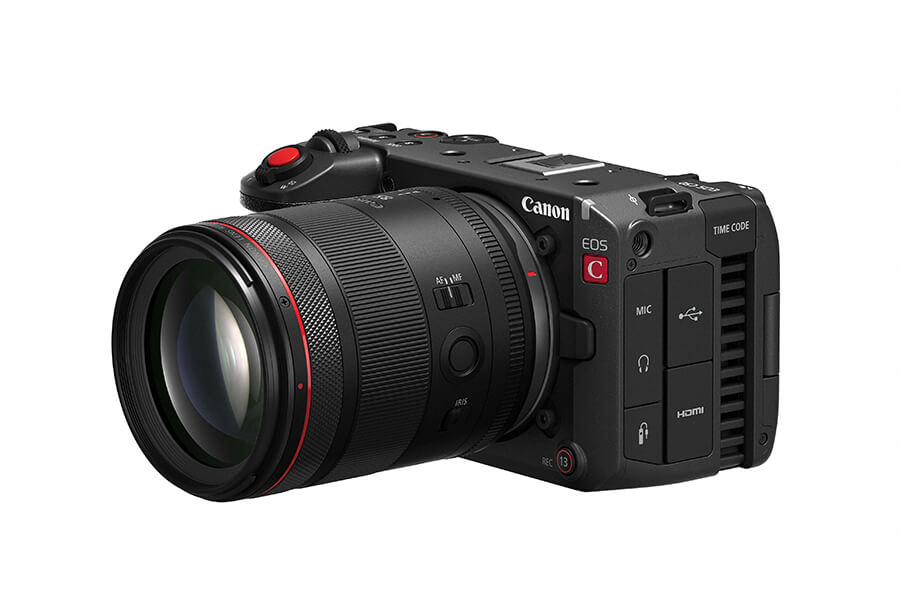 Canon EOS C50 front side right