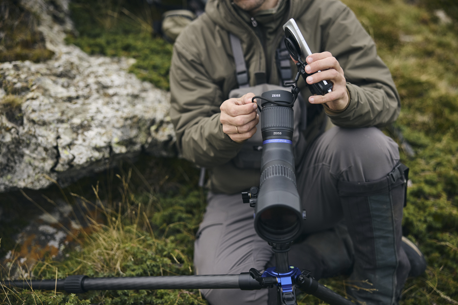 Mit dem Okularadapter S2 von Zeiss Fotos machen