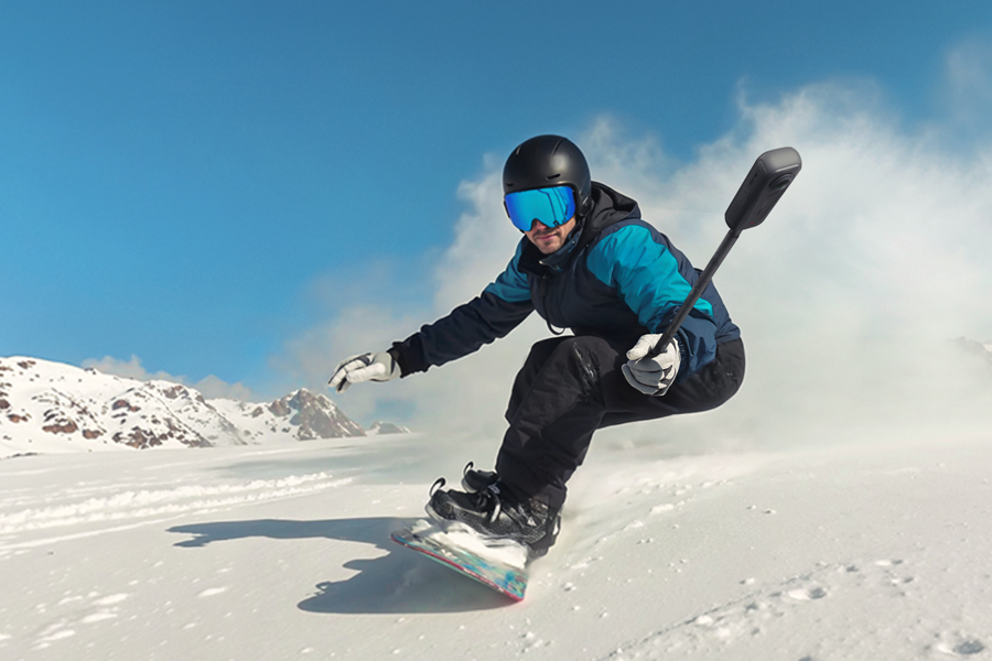 Skifahren mit der X4 Air von Insta360