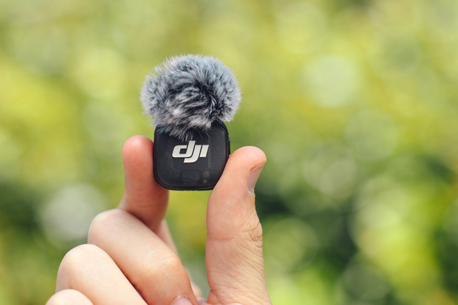 Kompakt und leicht: das DJI Mic 3